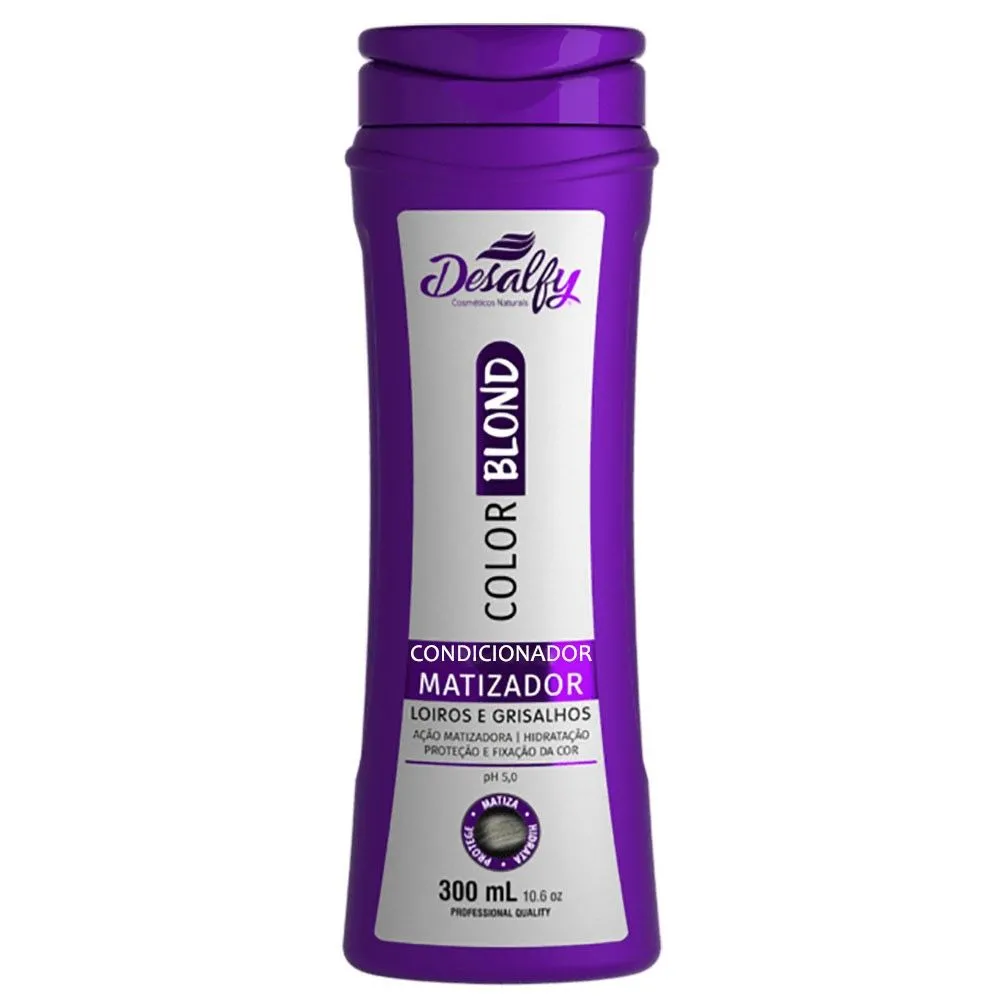 Condicionador Matizador Color Blond 300Ml Desalfy