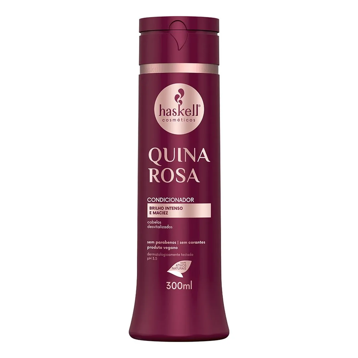 Condicionador Quina Rosa 300ml Haskell
