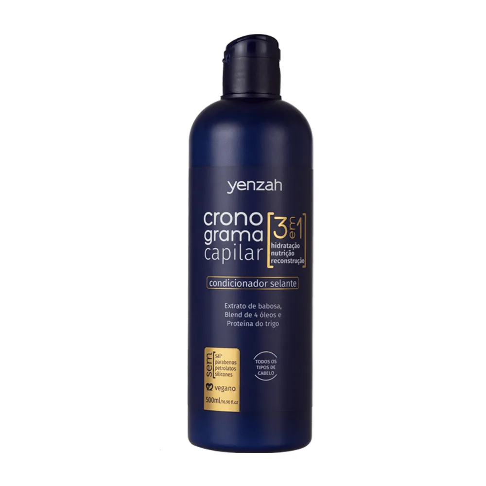 Yenzah Cronograma 3 Em 1 Condicionador 500ml | Compre na Linda