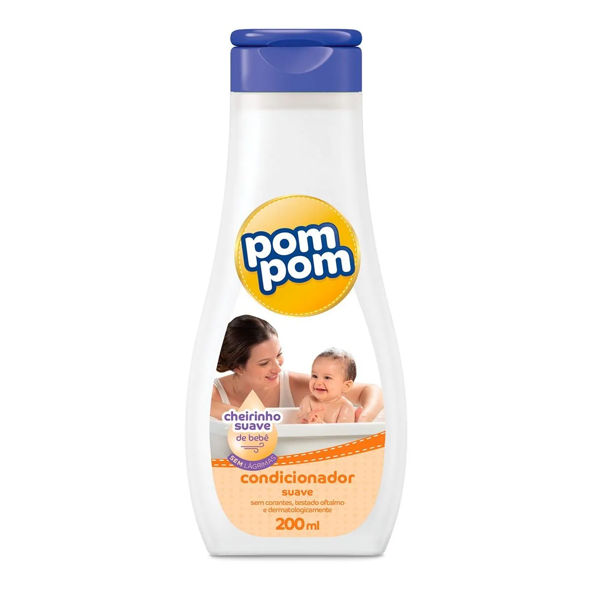 Condicionador Suave Infantil Pom Pom 200Ml