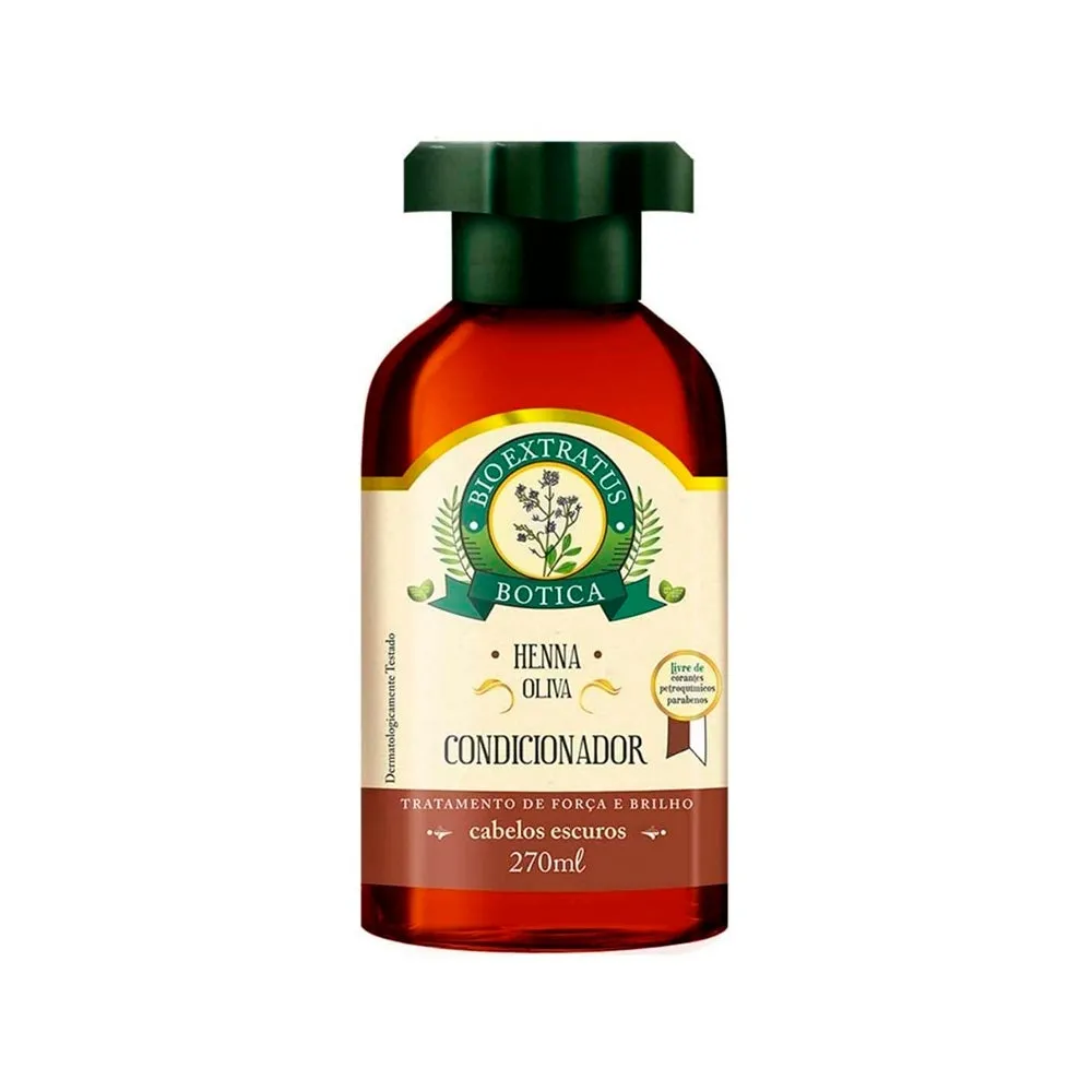 Condicionador Bio Extratus Botica Henna E Oliva 270Ml