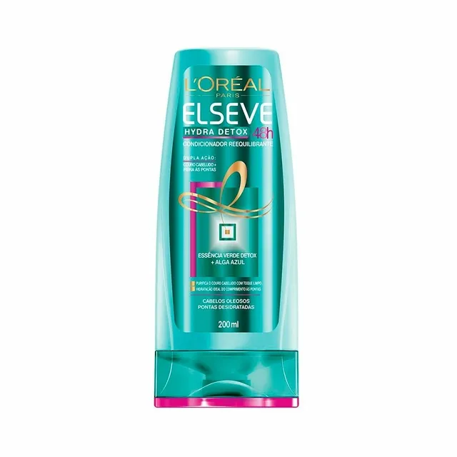 Loreal Condicionador Elseve Hydra Detox 200ml