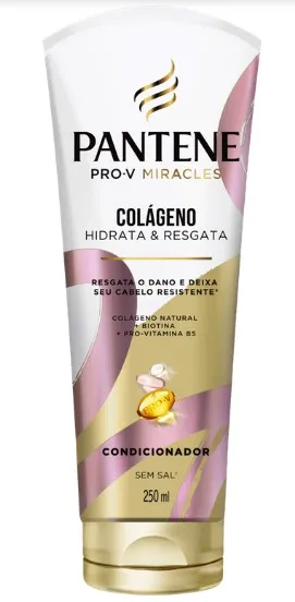 Condicionador Pantene 250ml Colágeno