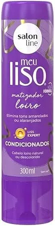Condicionador Salon Line Meu Liso 300ml Loiro Matizador