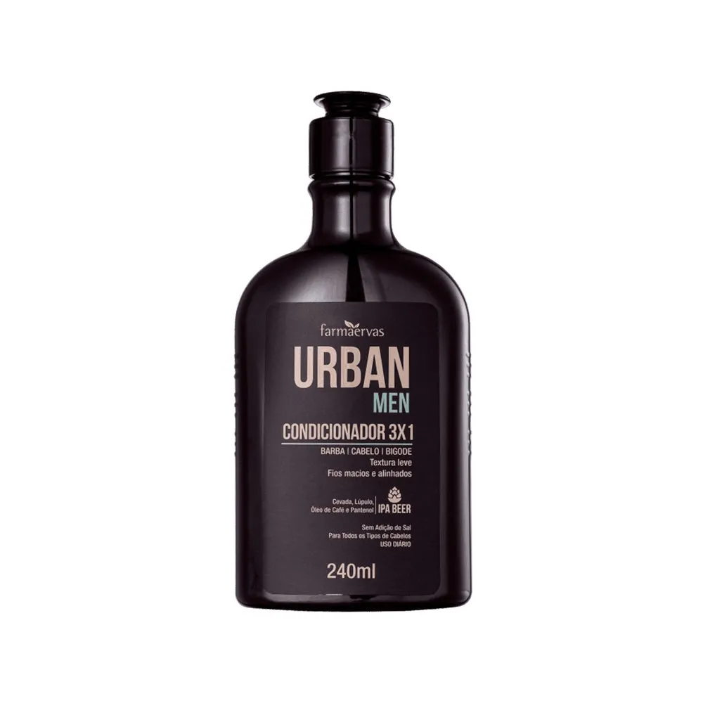 Condicionador Urban Men 3X1 240Ml