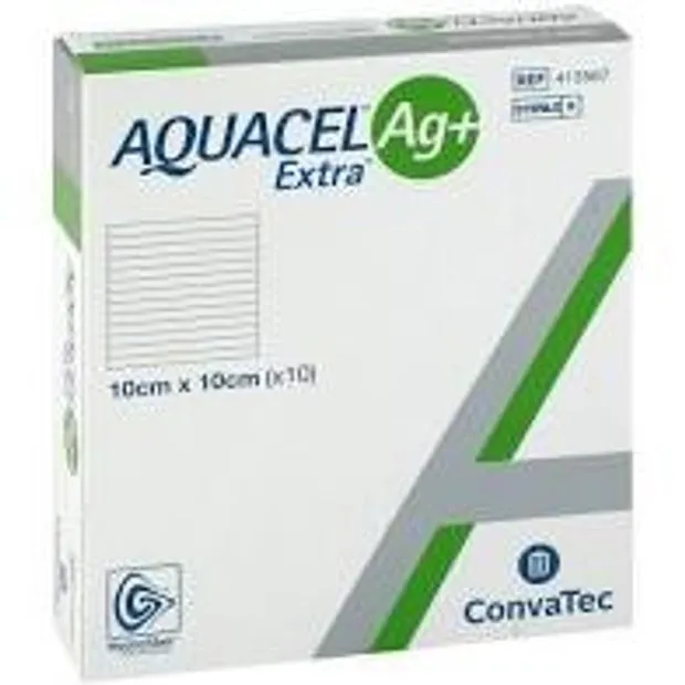 Convatec Curativo Aquacel AG+ Extra 10cm x 10cm