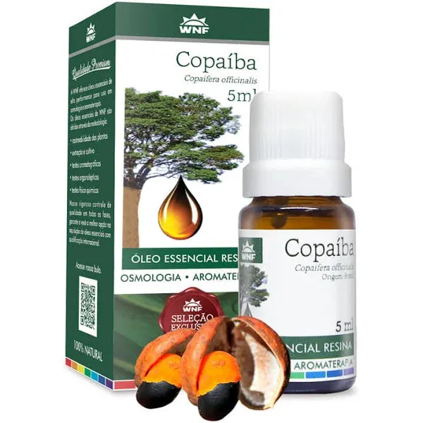 Óleo Essencial de Copaíba - WNF - Frasco com 5ml
