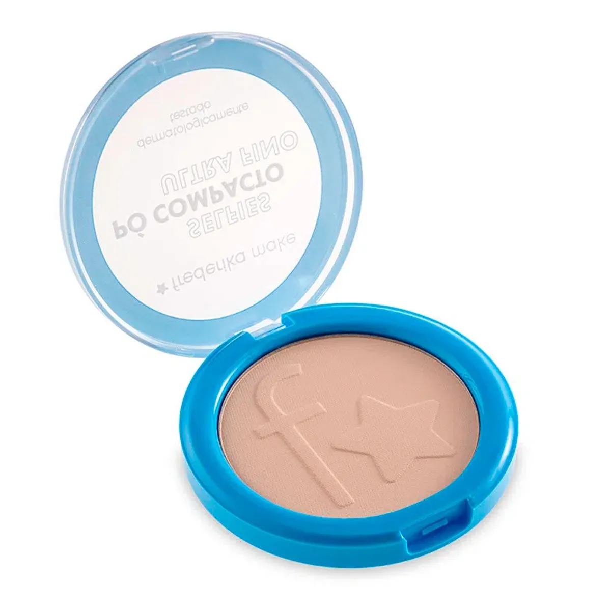 Pó Compacto Ultra Fino Frederika Make Cor 01