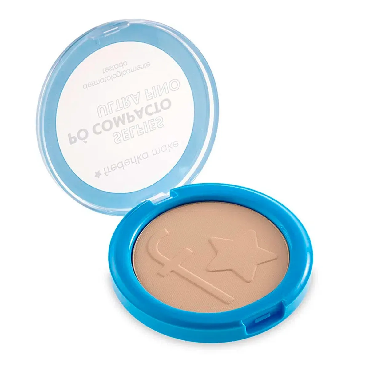 Pó Compacto Ultra Fino Frederika Make Cor 02
