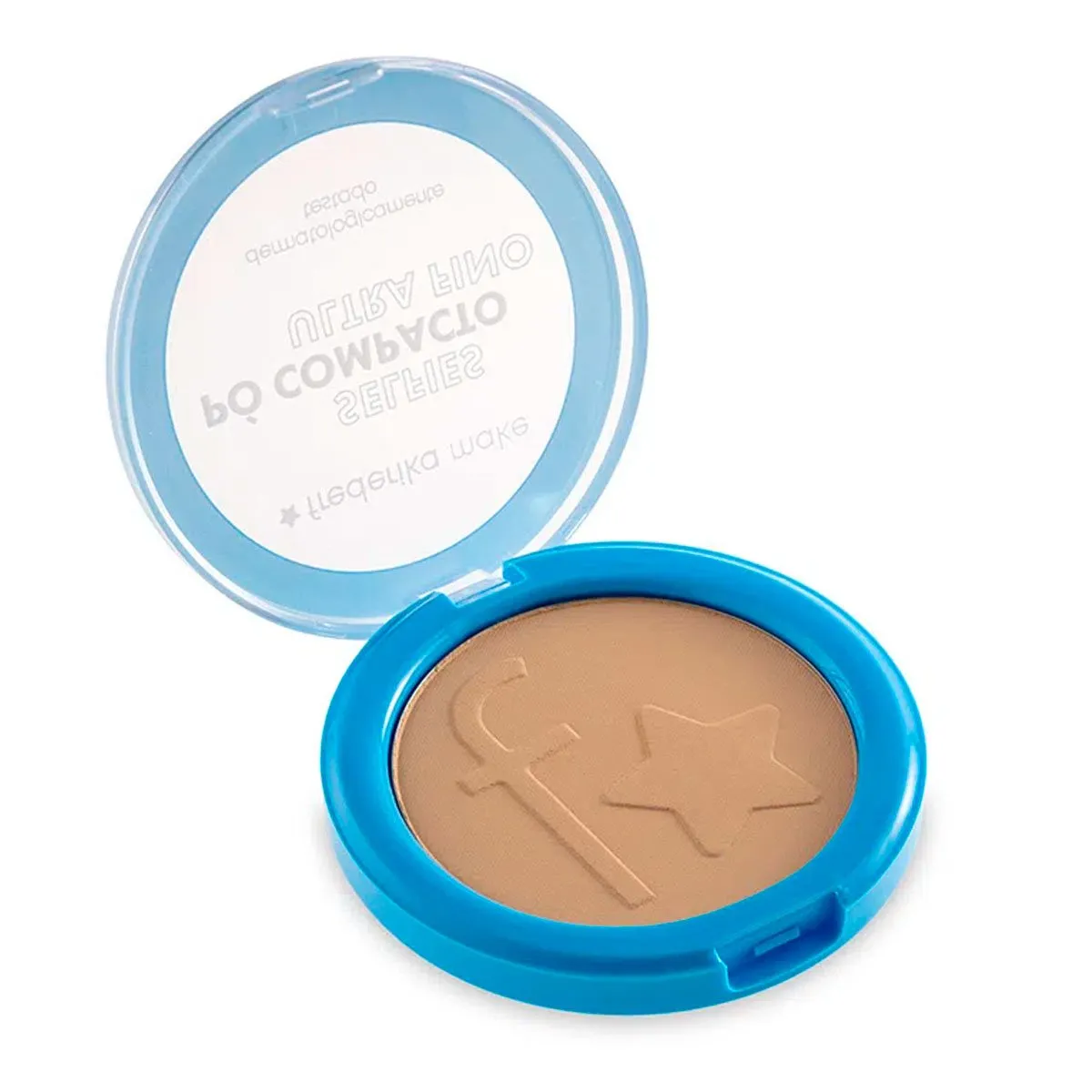 Pó Compacto Ultra Fino Frederika Make Cor 04