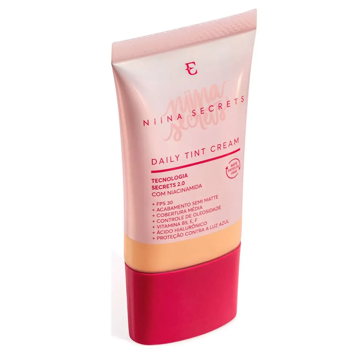 Base Líquida Daily Tint Cream Niina Secrets Eudora 25mL Cor 05