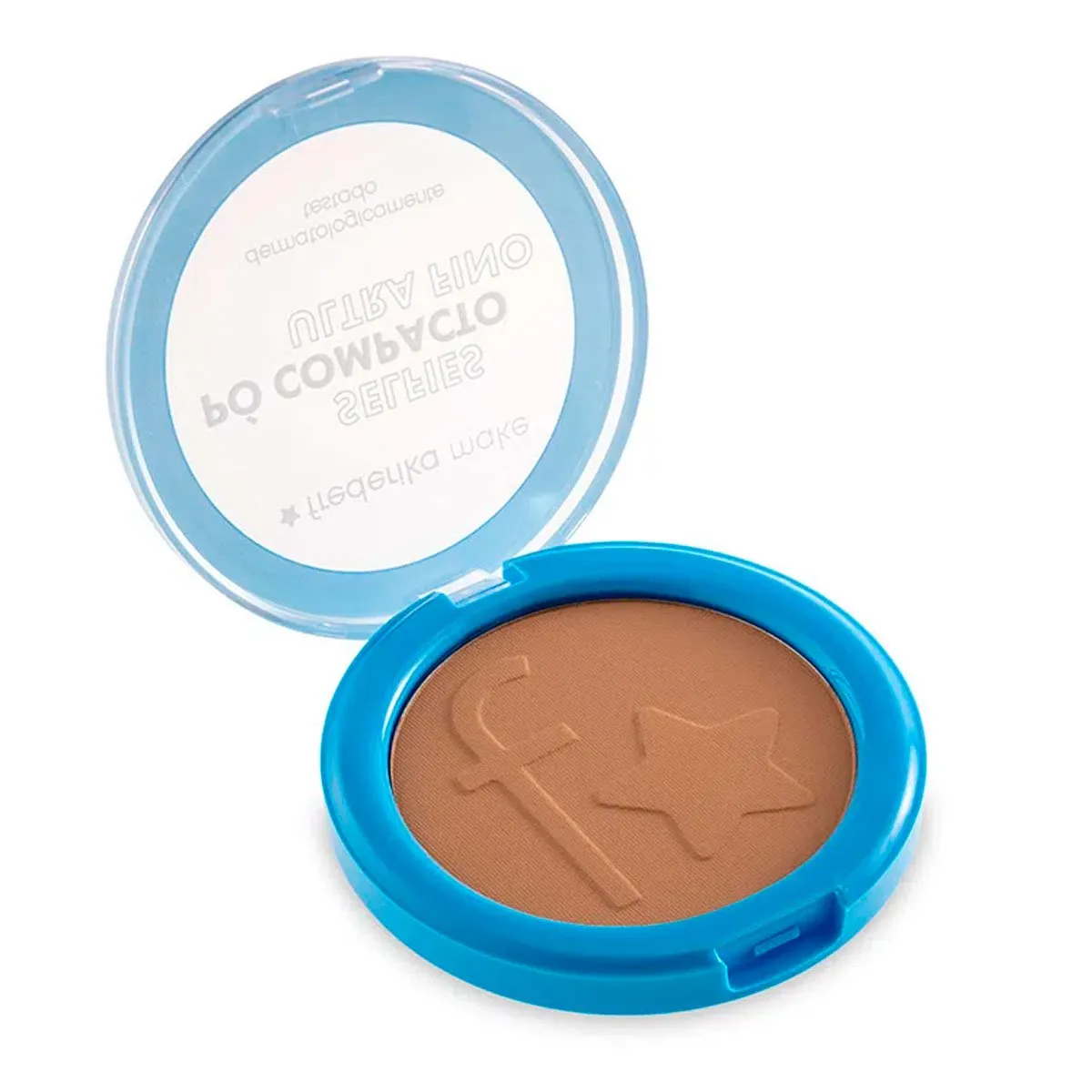 Pó Compacto Ultra Fino Frederika Make Cor 08