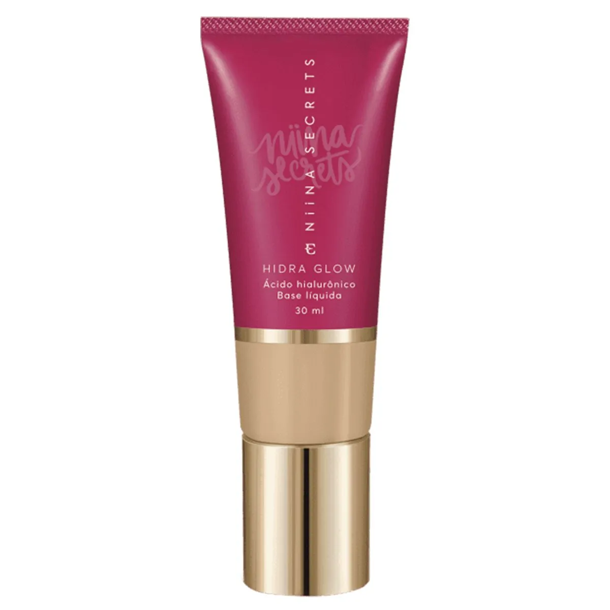Base Líquida Niina Secrets Hidra Glow Eudora 30ml Cor 10