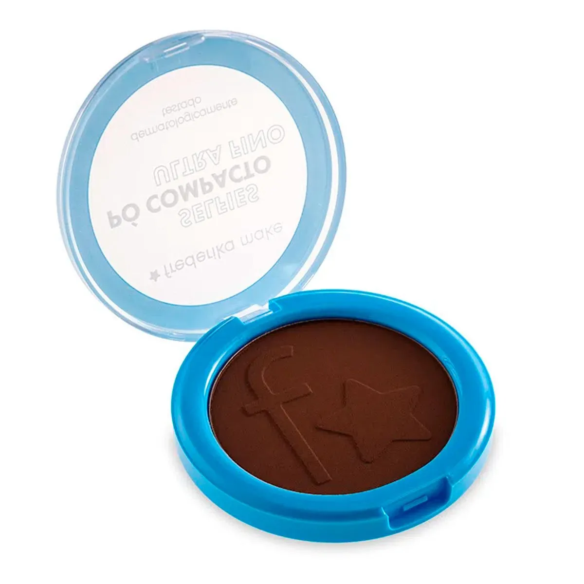 Pó Compacto Ultra Fino Frederika Make Cor 12