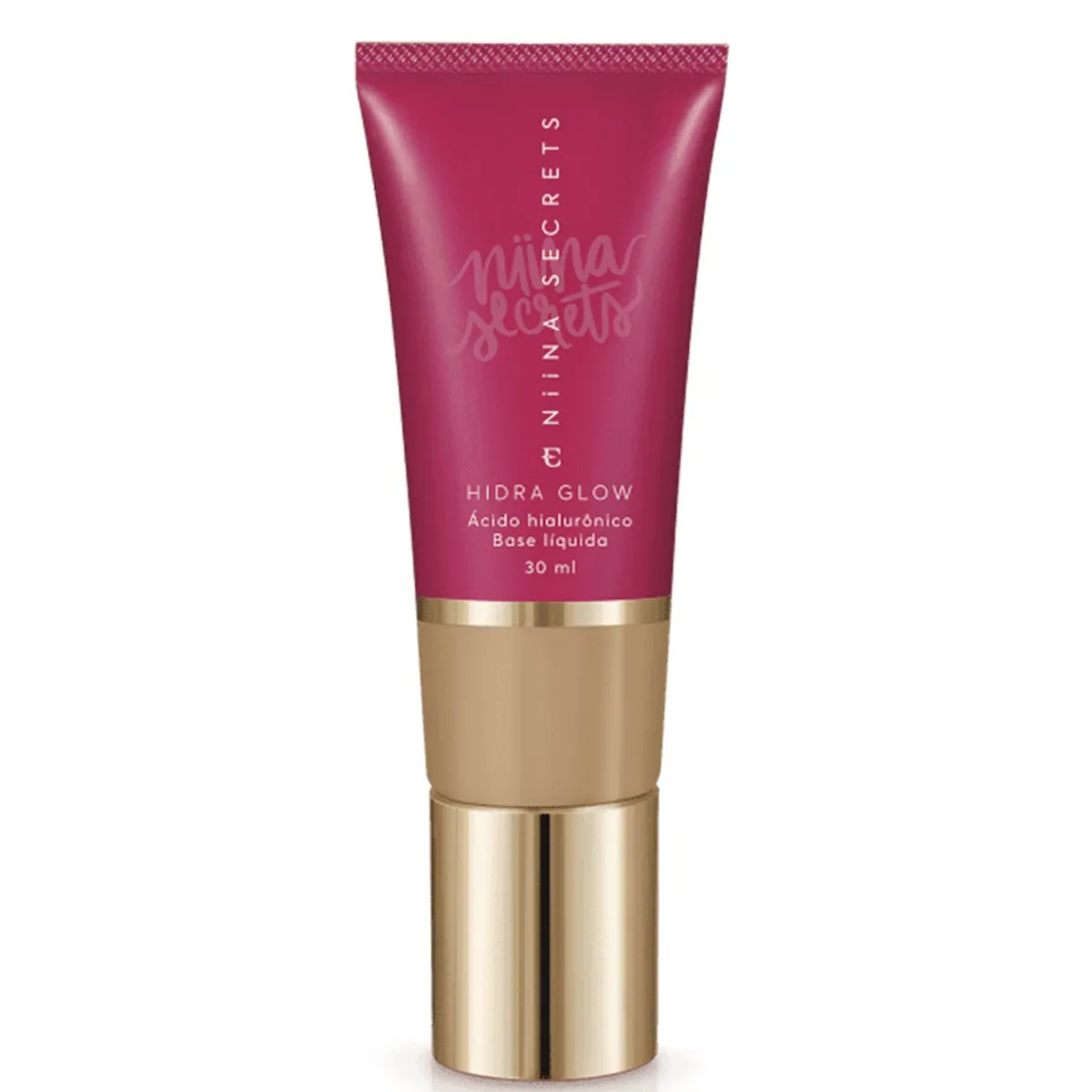 Base Líquida Niina Secrets Hidra Glow Eudora 30ml Cor 45