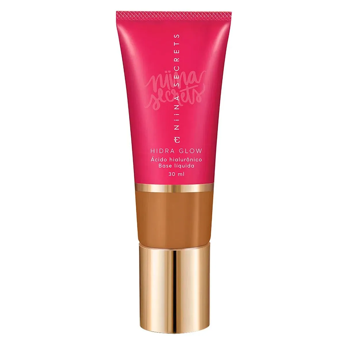 Base Líquida Niina Secrets Hidra Glow Eudora 30ml Cor 70