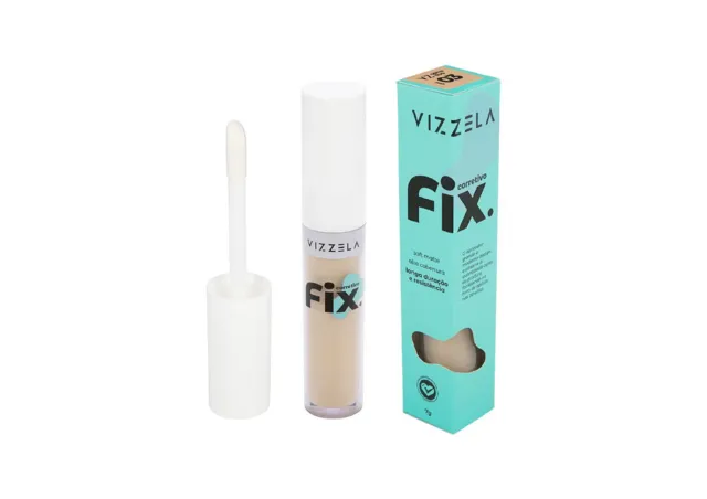 corretivo liquido fix cor 03 7g - vizzela