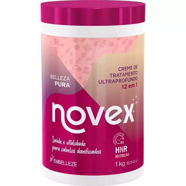Creme de Tratamento Capilar Belleza Pura 1kg - Novex