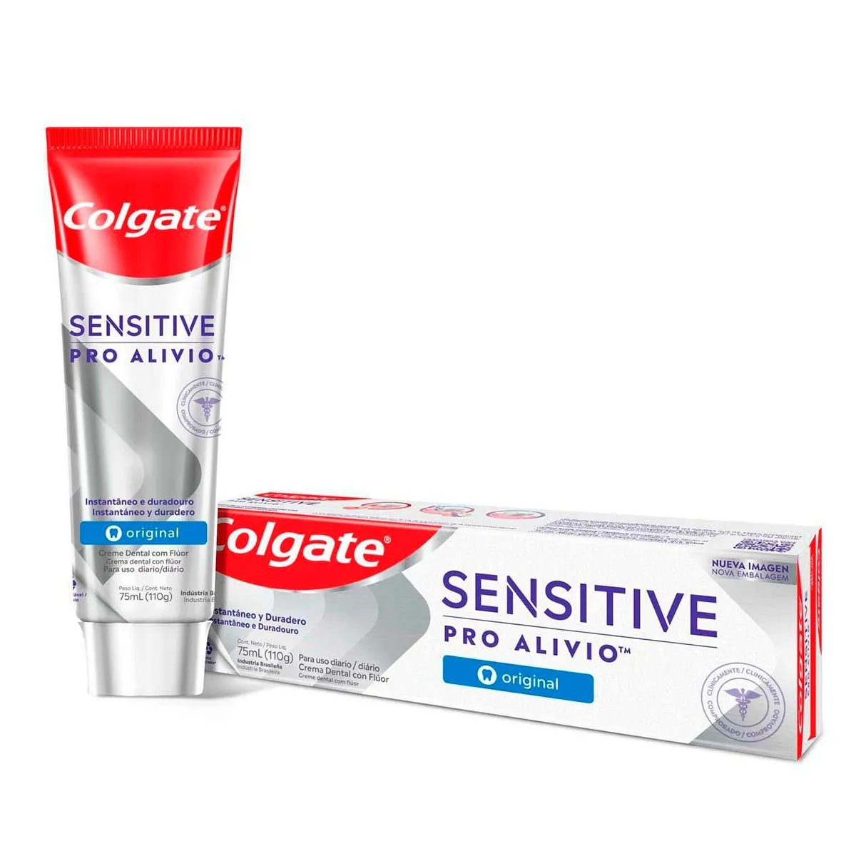 Creme Dental Colgate Sensitive Pro-Alívio Com Flúor 110g