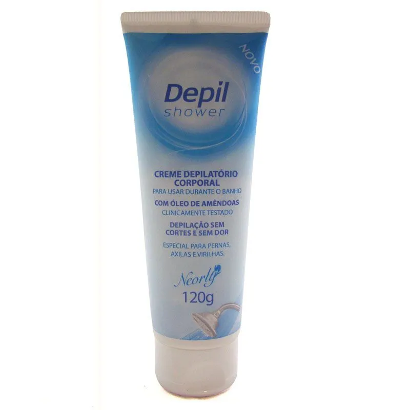 Creme Depilatório Corporal Neorly Depil Shower Com óleo de Amêndoas 120 G