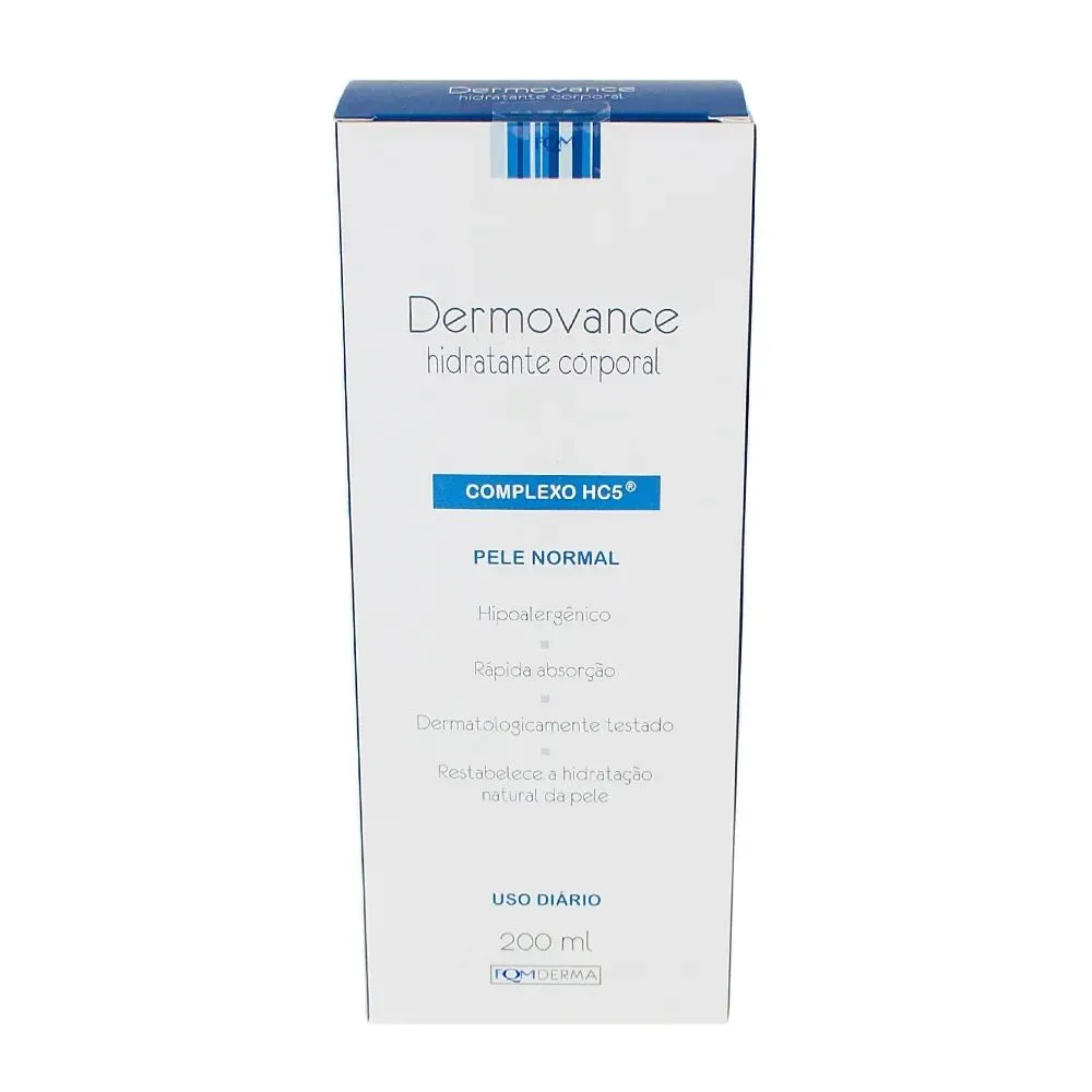 Creme Hidratante Dermovance Pele Normal 200ml