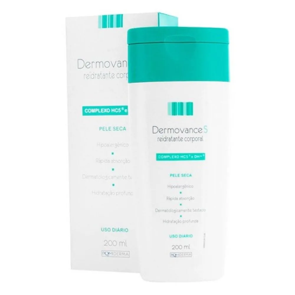 Creme Hidratante Dermovance S Pele Seca 200ml