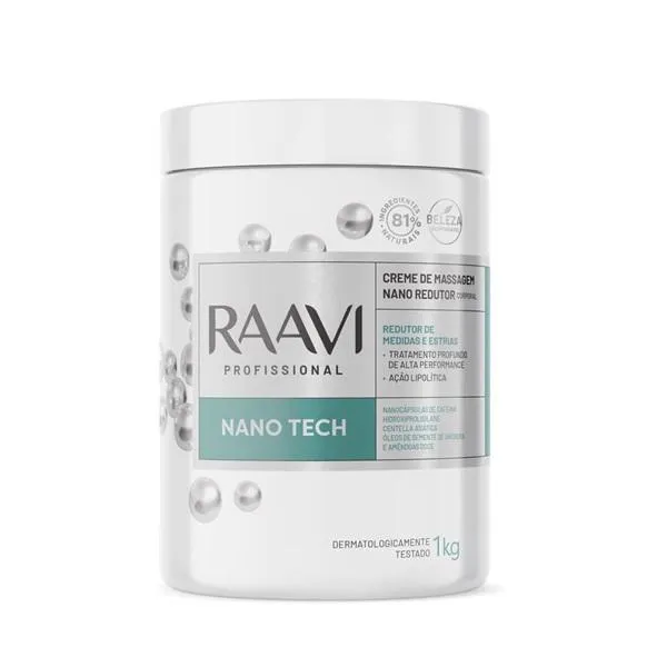 Creme Massagem Nano Redutor Fittie 1Kg