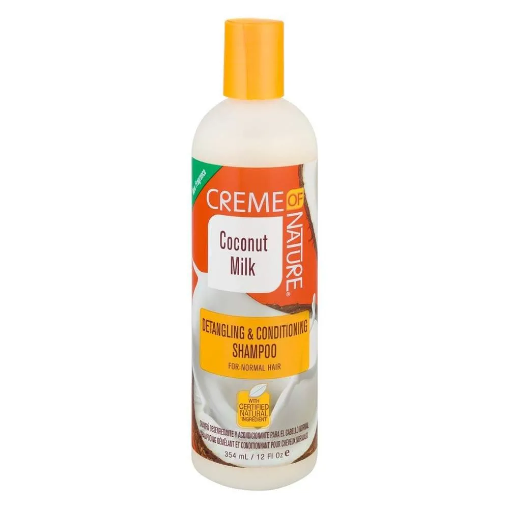 Creme of Nature Coconut Milk Detangling & Conditioning Champú 118ml