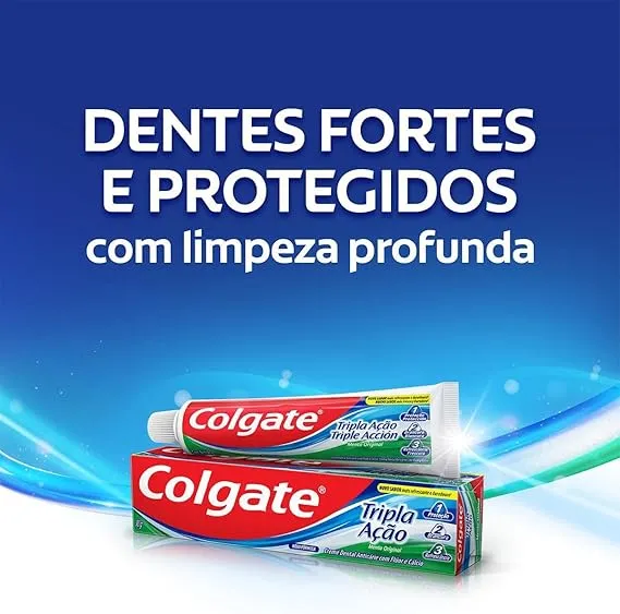 Creme Dental Colgate 90g Tripla Ação