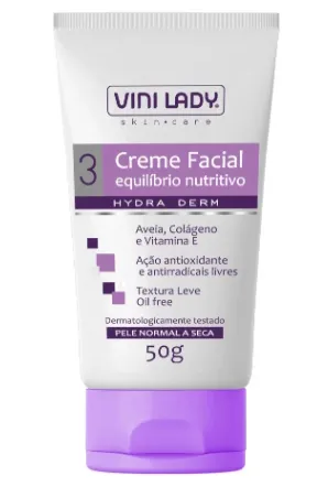 Creme Facial Vinilady Equilibrio Nutritivo 50g