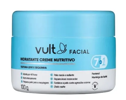 Creme Facial Vult 100g Nutritivo