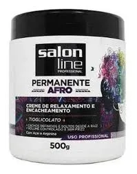 Creme Relaxamento Permanete Afro Salon Line 500g