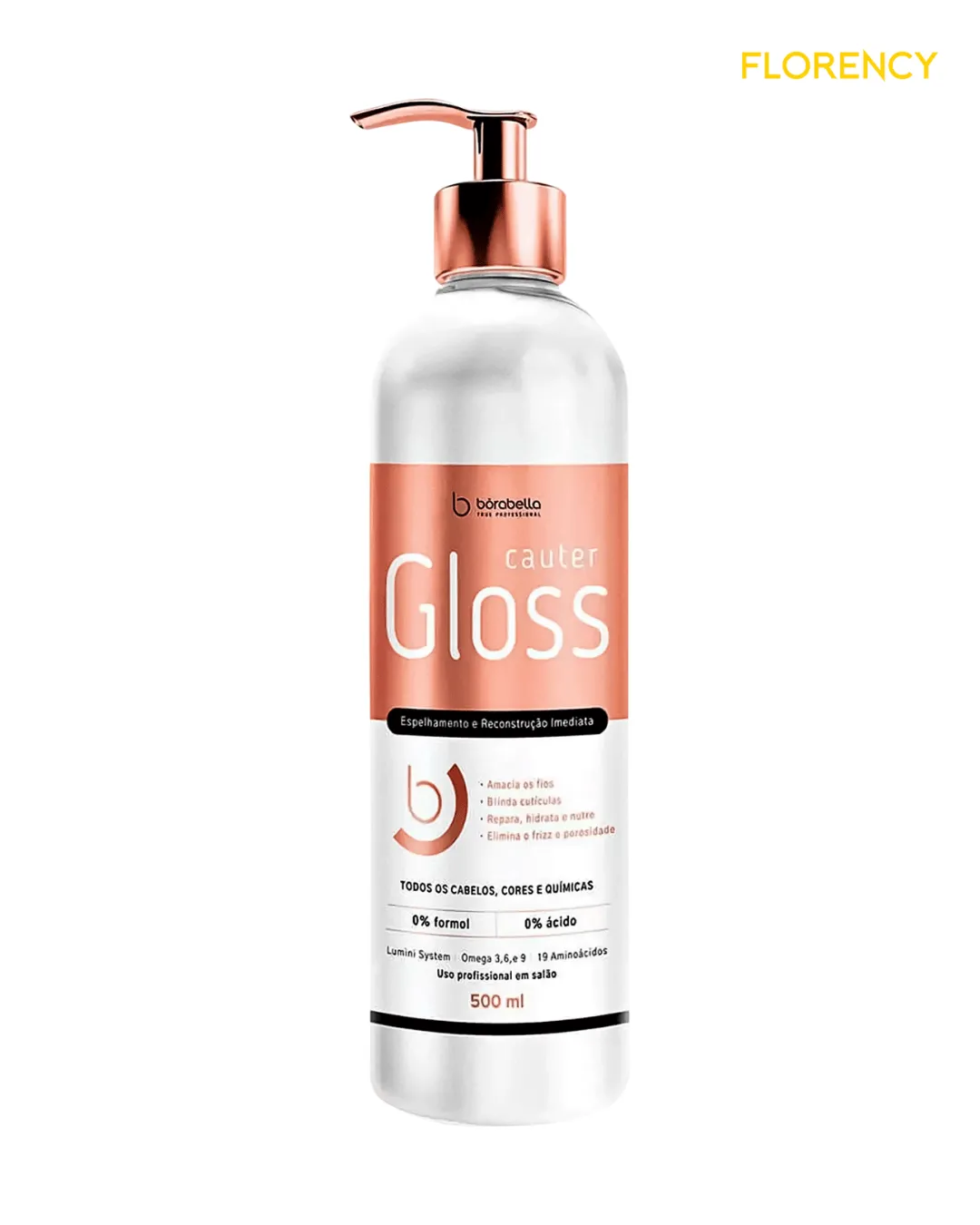 Creme Tratamento Borabella Cauter Gloss 500g