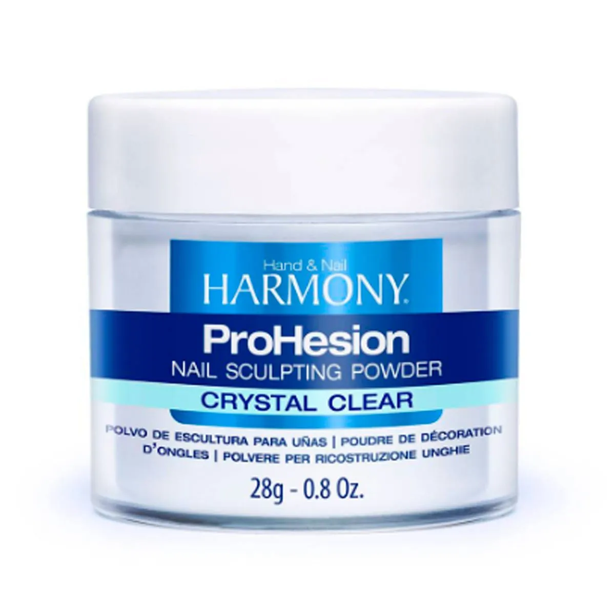 Pó Acrílico Harmony Crystal Clear Transparente 28g