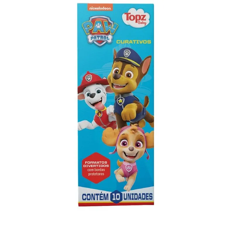 Topz Curativos Patrulha Canina 10UN
