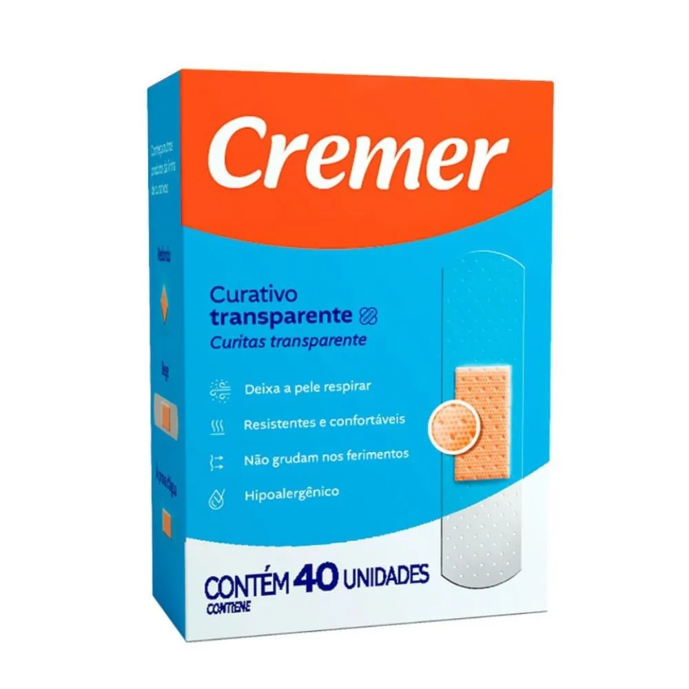 Cremer Curativos Transparente 40UN
