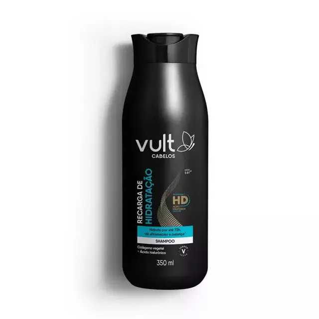 Shampoo recarga de hidratação 350ml - Vult