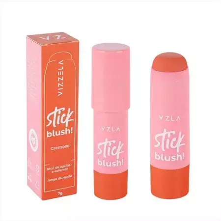 Blush cremoso stick cor 02 - Vizzela