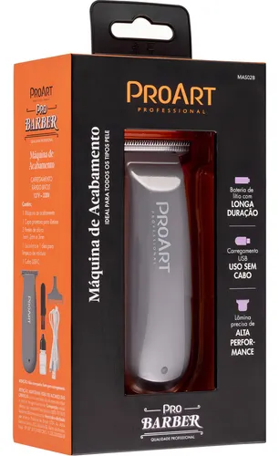 Máquina de Acabamento Cinza Pro Art