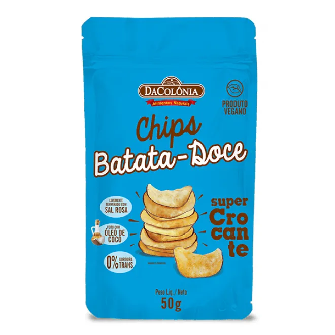 Dacolônia Chips Batata Doce 35g