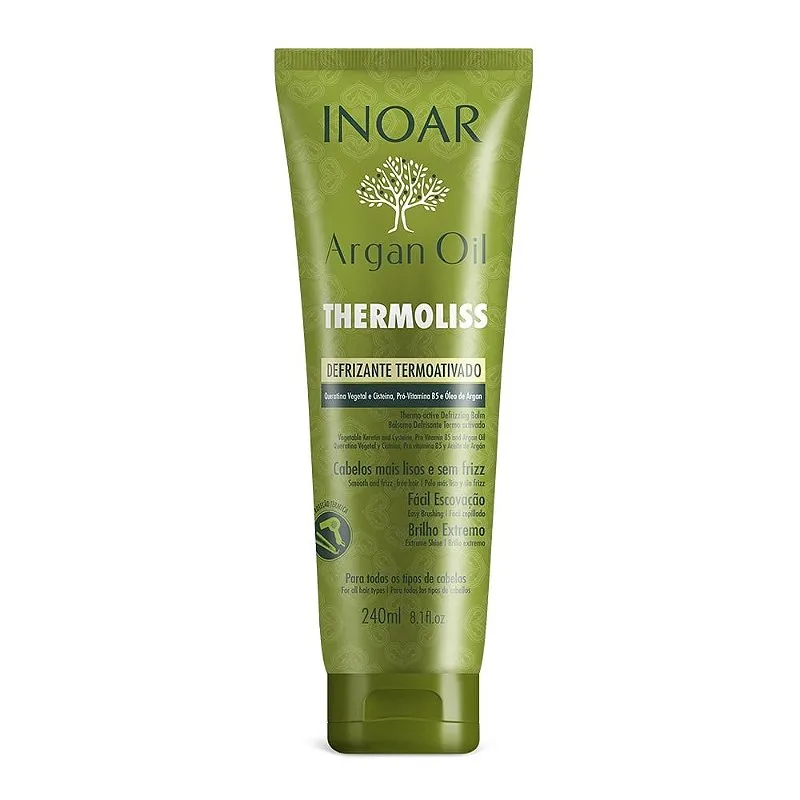Defrizante Inoar Argan Oil Thermoliss 240ml