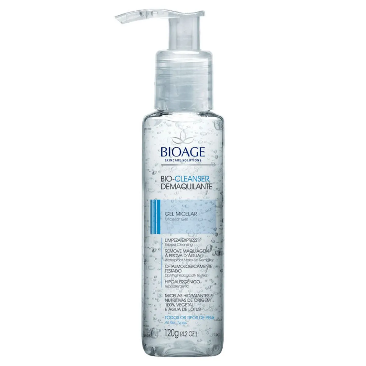 Gel Micelar Demaquilante Bio-Cleanser Bioage 120gr