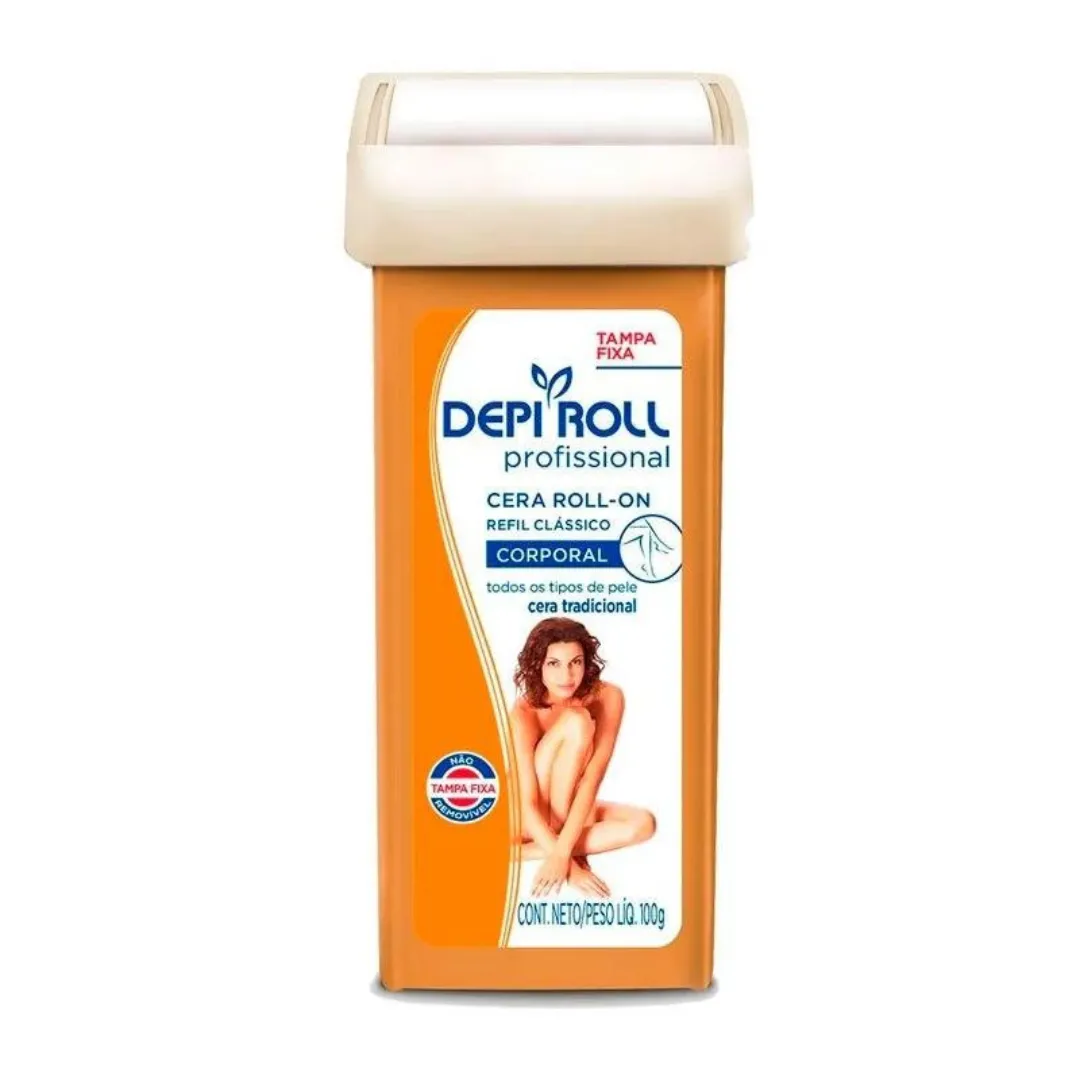 Depi Roll Refil Roll-on Cera Corporal Mel Clássica 100g