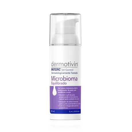 Dermotivin Benzac Hidratante Microbioma Equilibrado 50ml