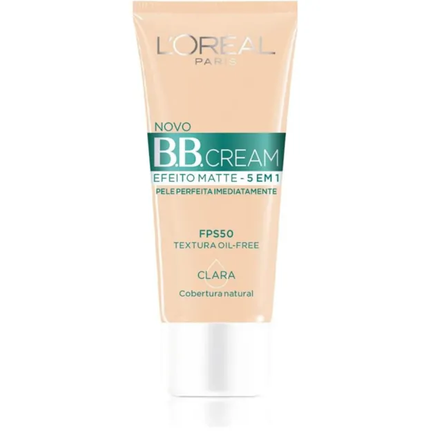 BB.Cream Efeito Matte 5x1 FPS 50 Cor Clara  30ml - L'oréal Paris