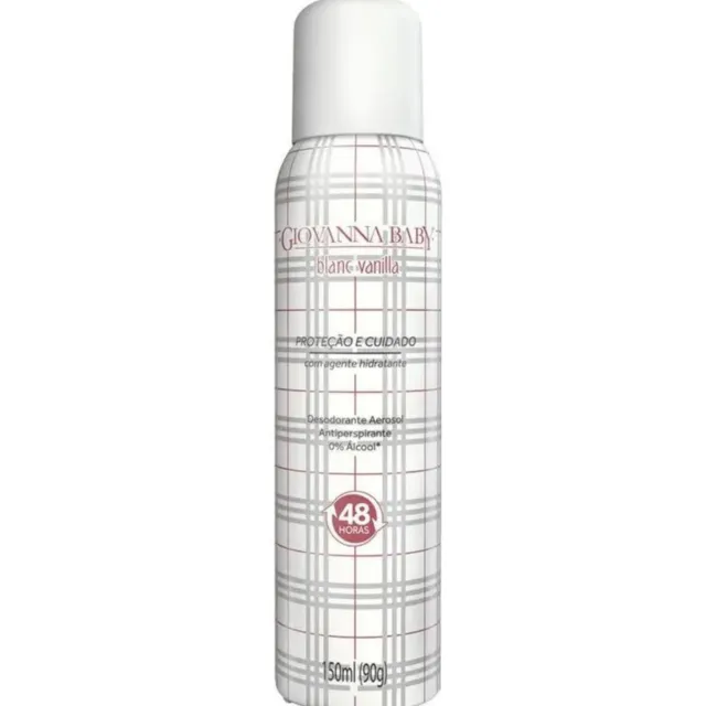 Desodorante Aerosol Blanc Vanilla 150ml - Giovanna Baby