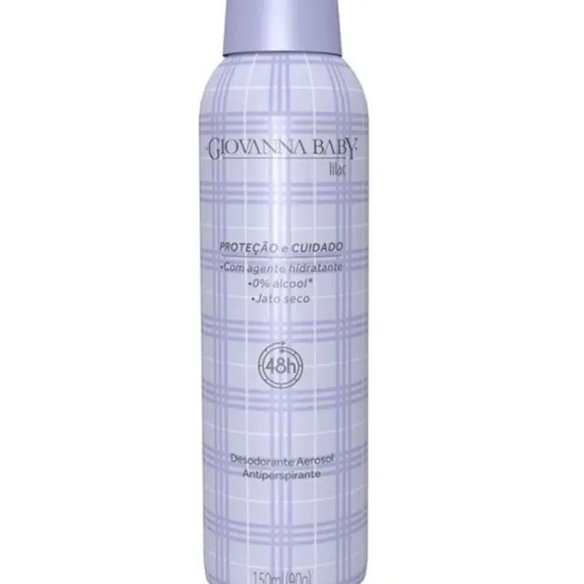 Desodorante Aerosol Lilac 150ml - Giovanna Baby