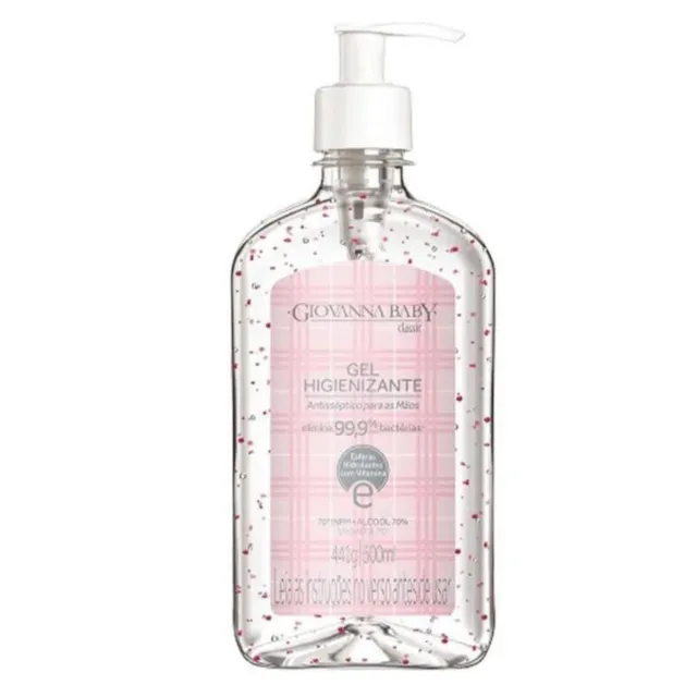 Álcool Gel Higienizante Classic 500ml - Giovanna Baby