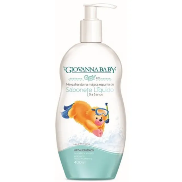 Sabonete Líquido Giby 400ml - Giovanna Baby