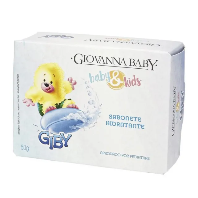 Sabonete Barra Hidratante Giby 80g - Giovanna Baby